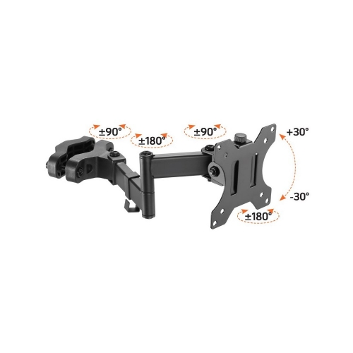 Przegubowy Uchwyt Na Słup Do Monitora Lcd 17-32 Cali 8kg